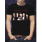 Tricou pentru bărbați Gaza Strip Band Assembled Minimalist. Photo 1